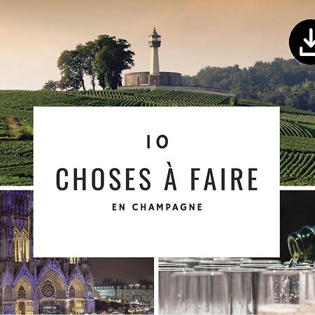 Charmant Studio En Champagne - Sparkling-Life Matougues Luaran gambar